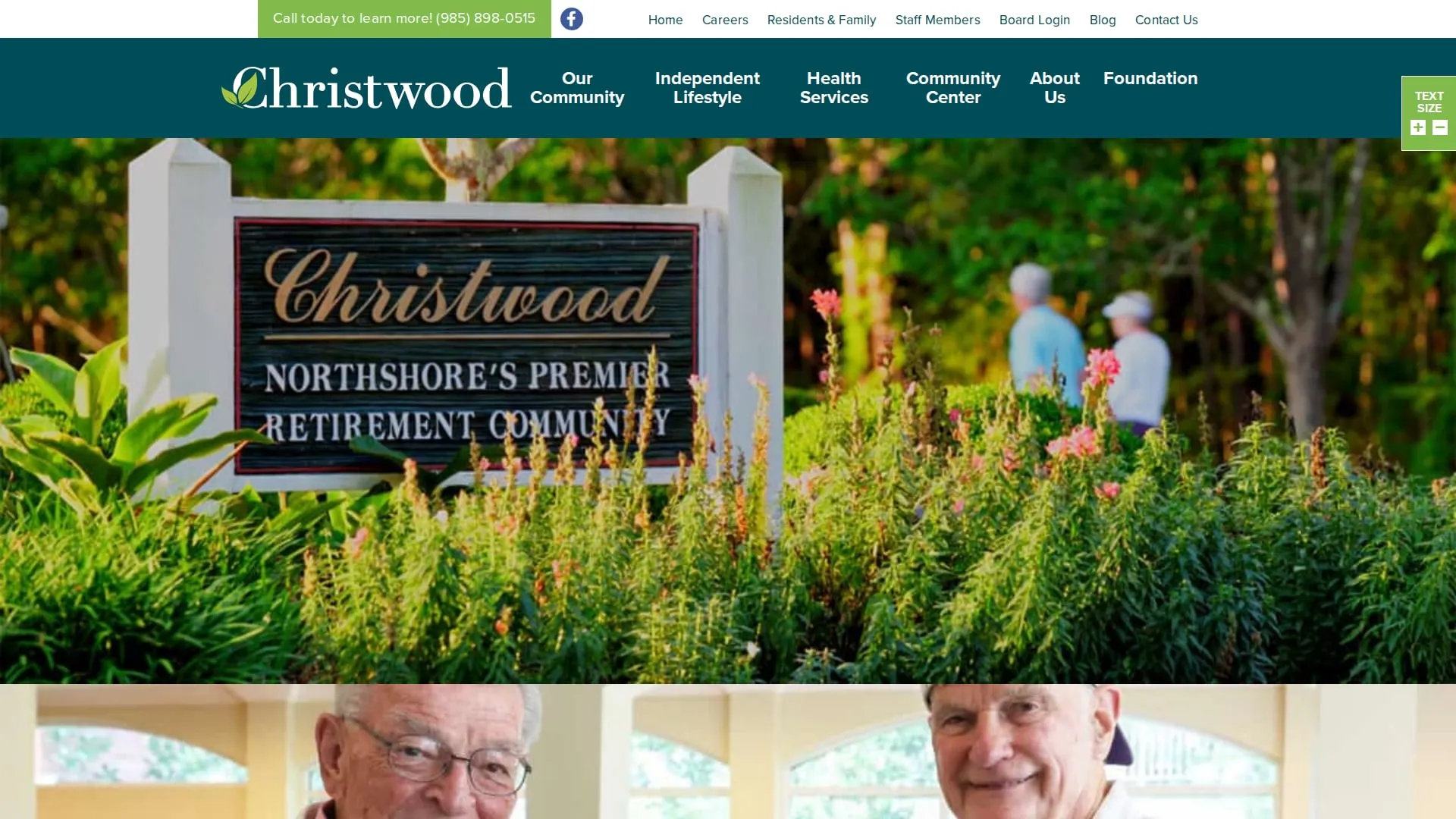 Christwood Retirement Community — homepage